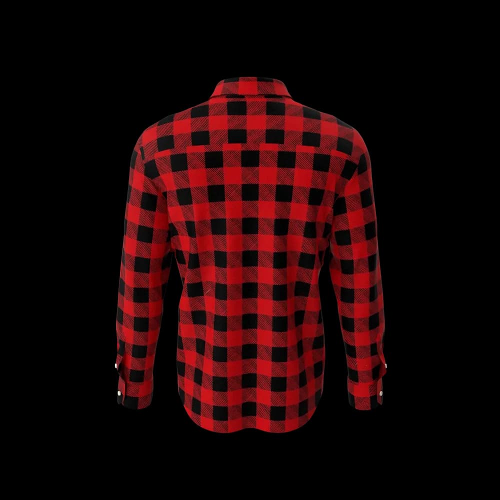 Man Plaid Shirt thumbnail 2