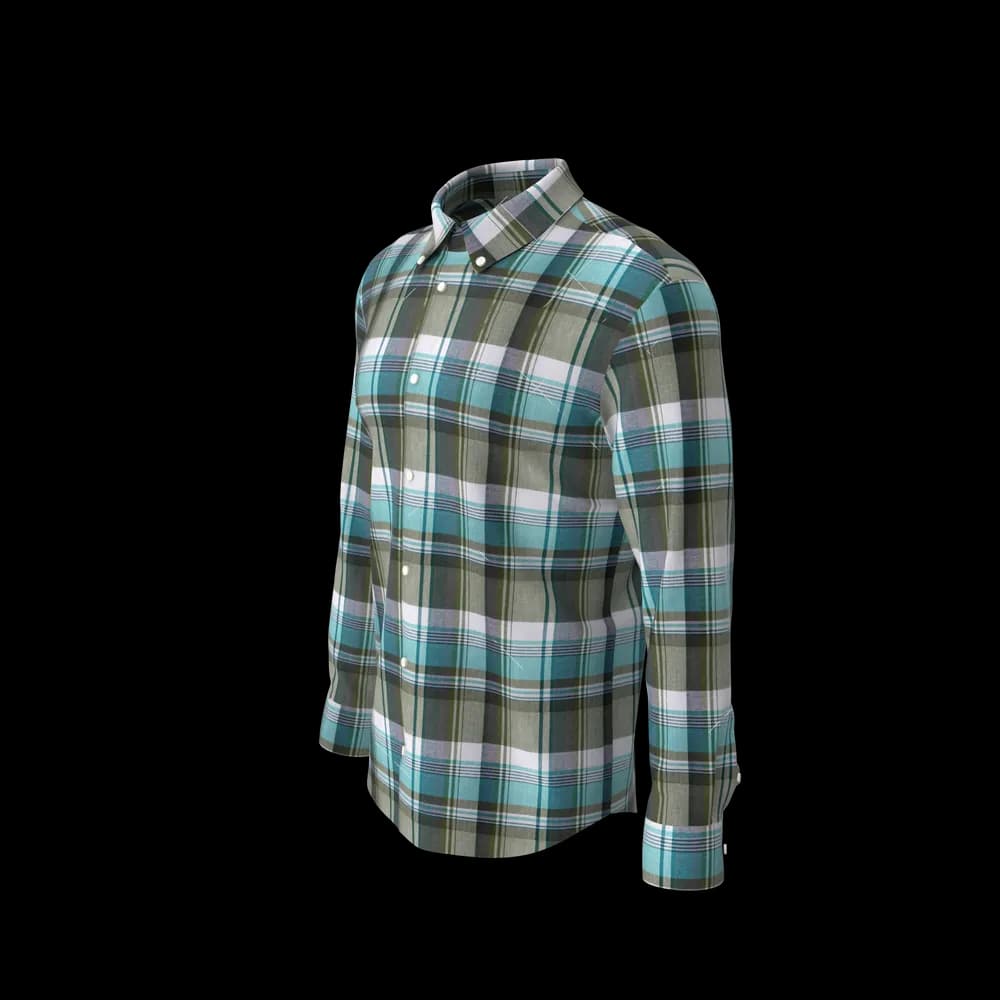 Men Check Shirt thumbnail 1