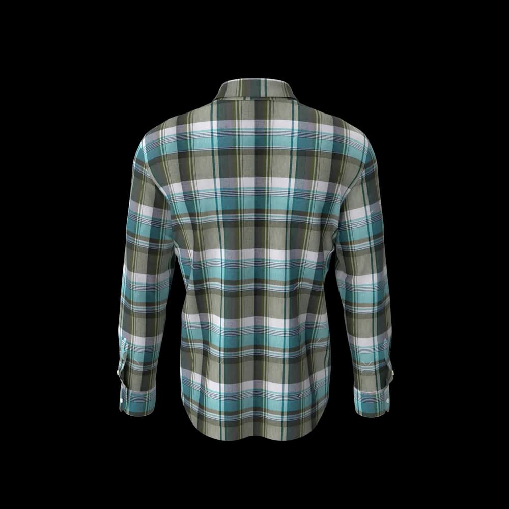 Men Check Shirt thumbnail 2