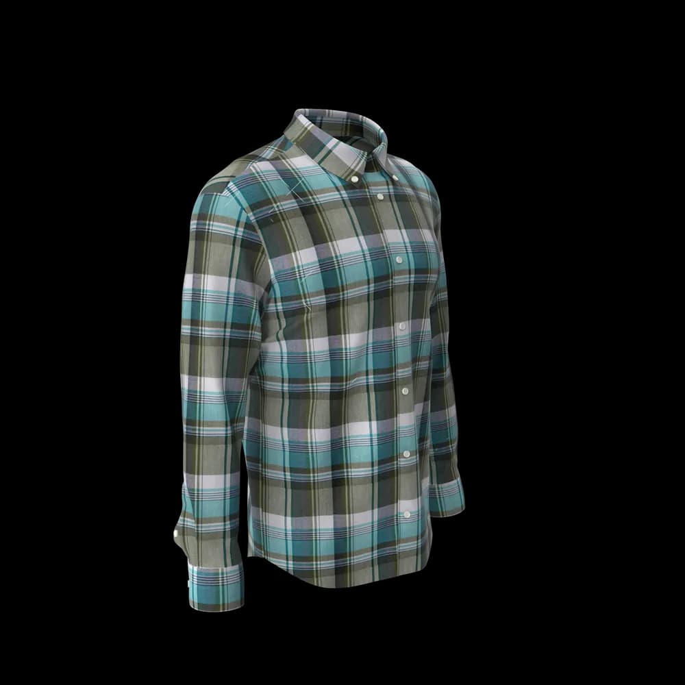 Men Check Shirt thumbnail 3