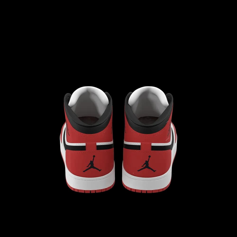 Nike Air Jordan 1 Red And Black thumbnail 2