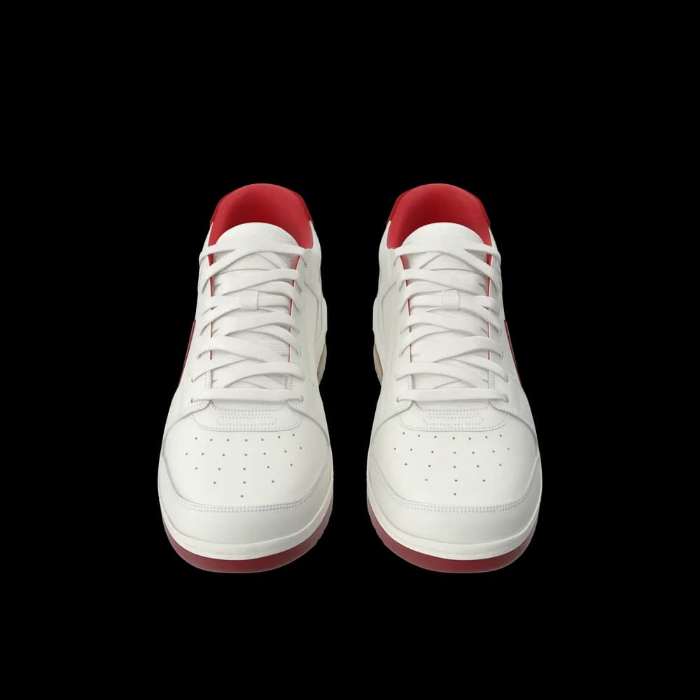 Sports Sneakers Off White & Red thumbnail 2