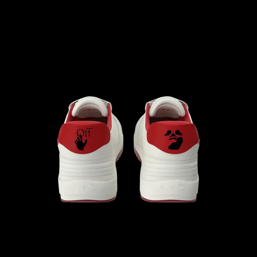 Sports Sneakers Off White & Red thumbnail 3