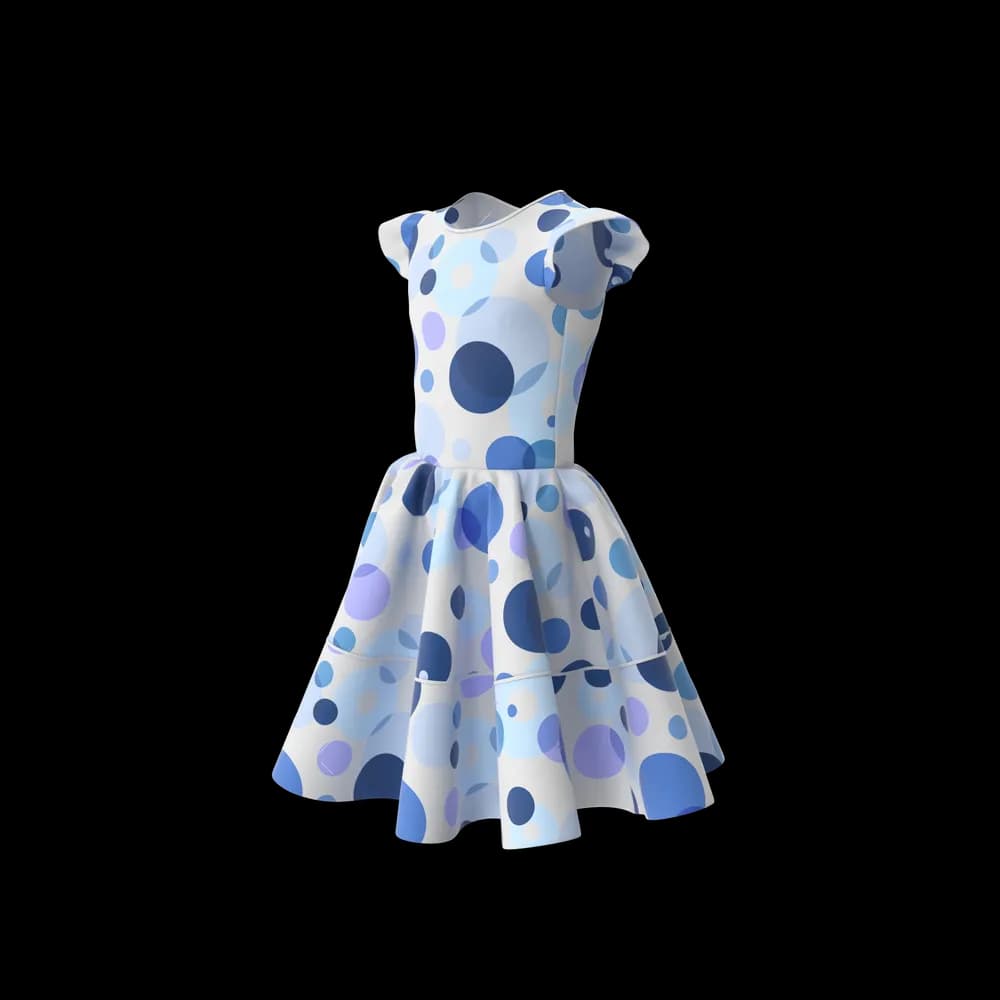 Blue Frock thumbnail 1