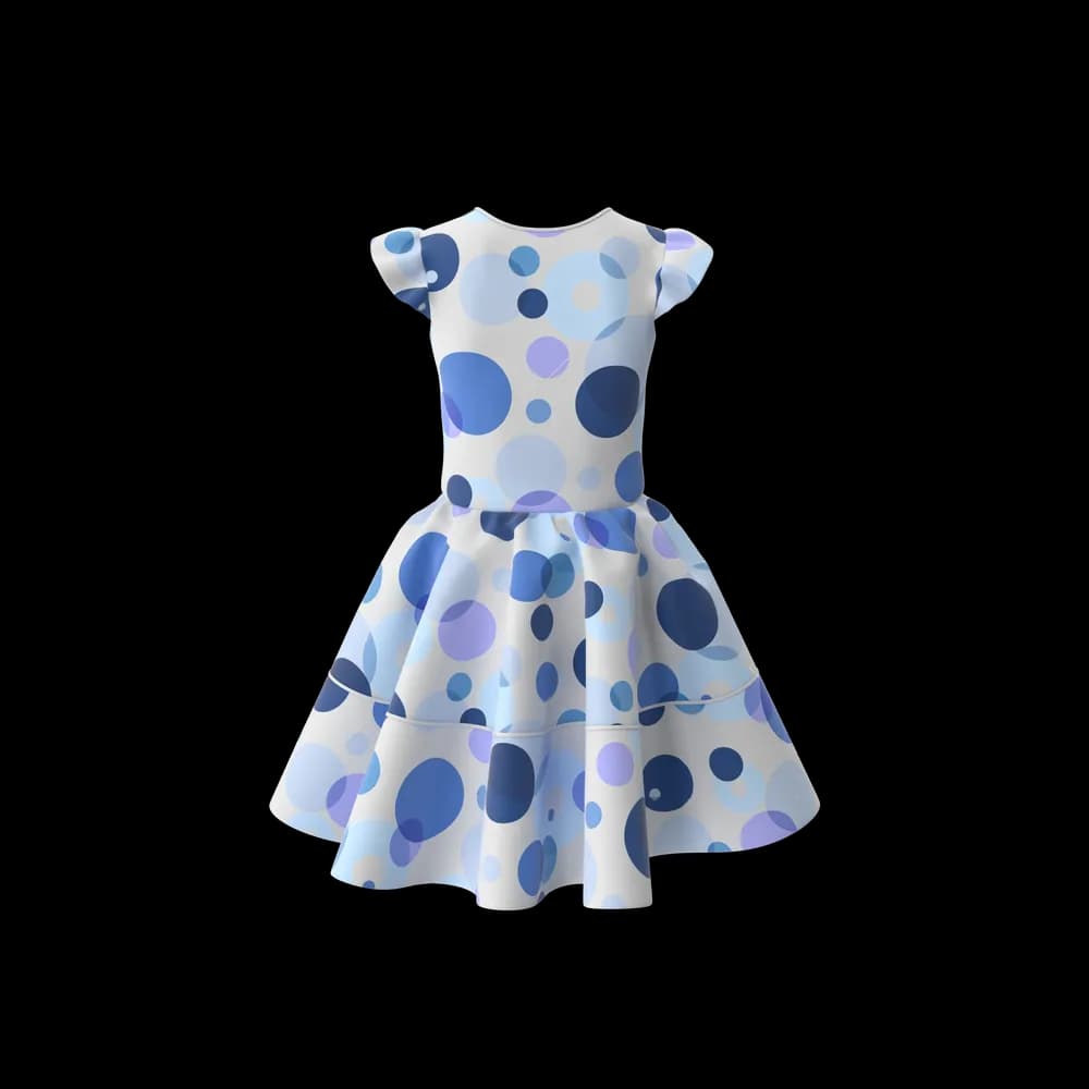 Blue Frock thumbnail 2