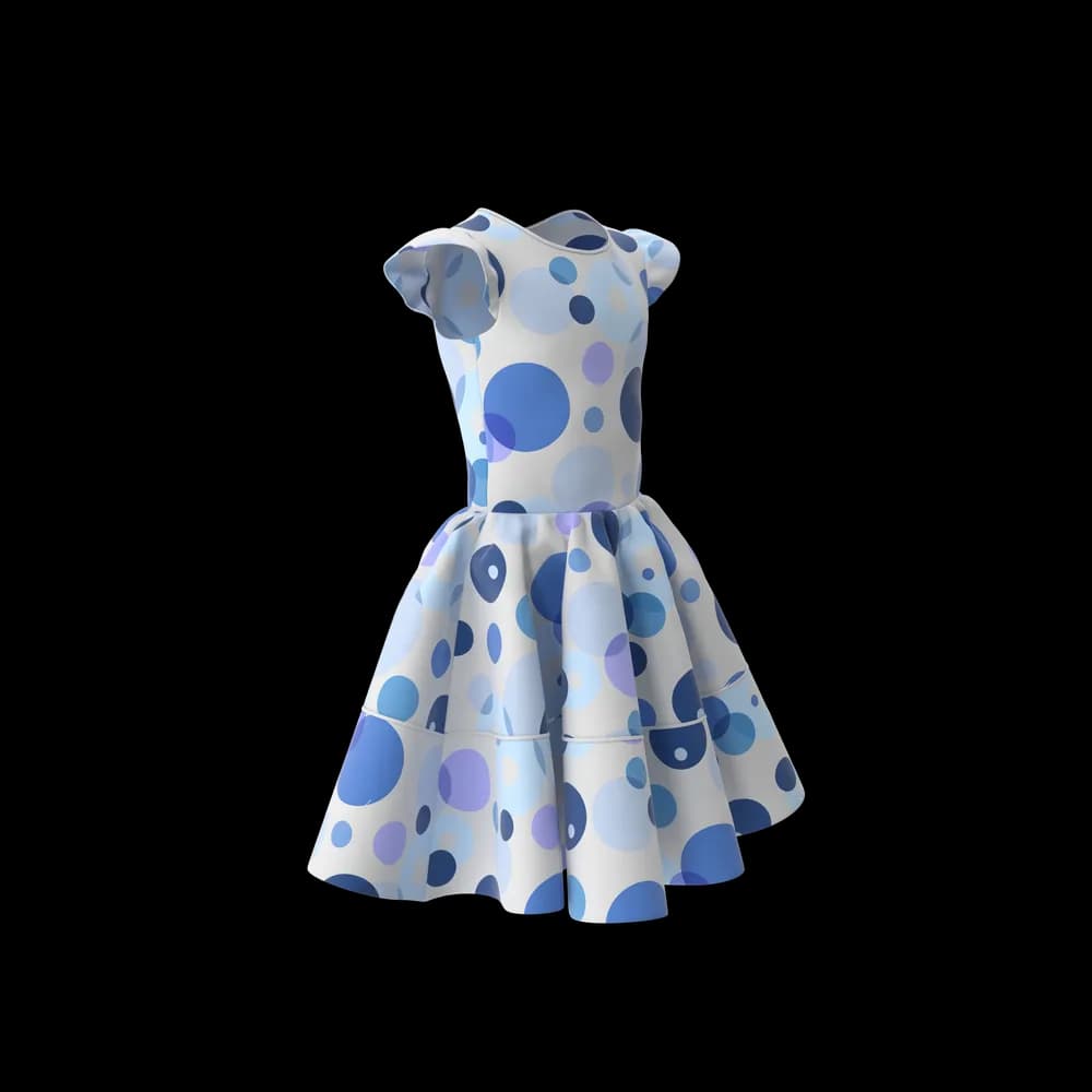 Blue Frock thumbnail 3