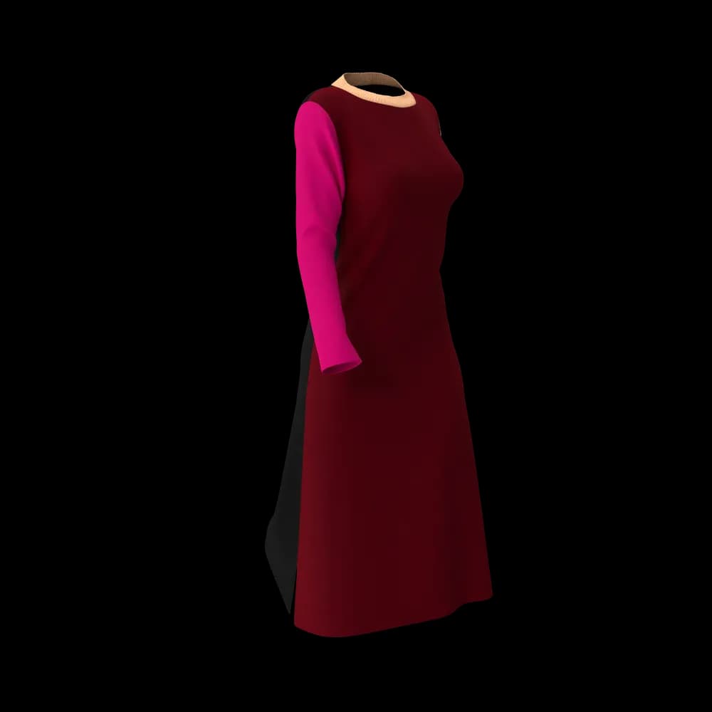 Marni Red & Black Suit thumbnail 3
